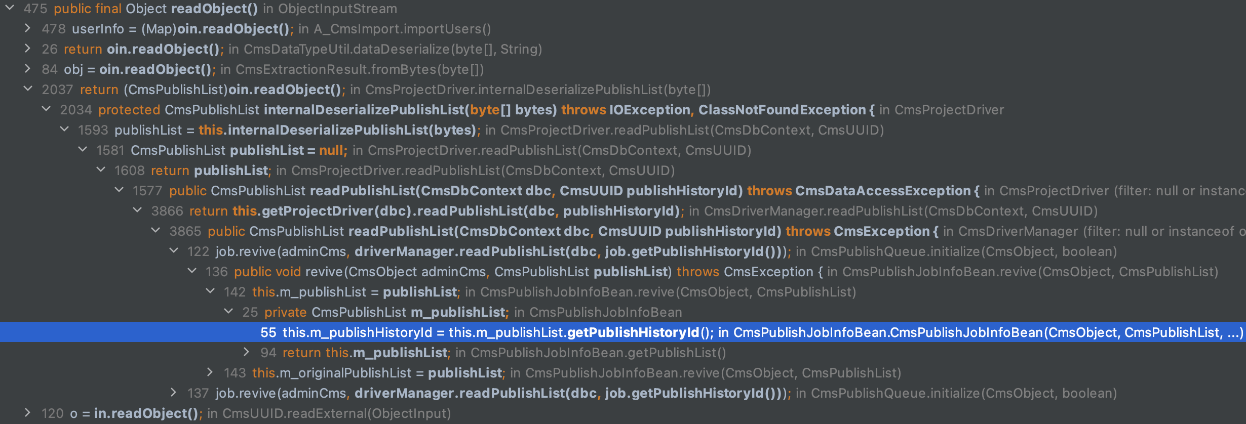 Data Flow Results